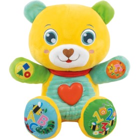 Clementoni 17965 Lele Coccole e Parole Peluche Parlante Interattivo Peluche Educativo Musicale Luci e Suoni