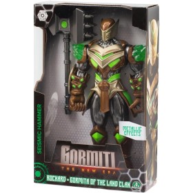 Giochi Preziosi GRV06100 Gormiti The New Era Gormita della Terra Rockard Articolato 27cm con Armatura Verde-Bronzo e Martello Giochi Preziosi GRV06100 Gormiti The New Era Gormita della Terra Rockard Articolato 27cm con Armatura Verde-Bronzo e Martello