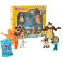 Giochi Preziosi MHA31000 Masha E Orso Set 6 Personaggi 7 Cm e 1 che si illumina al buio