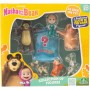 Giochi Preziosi MHA31000 Masha E Orso Set 6 Personaggi 7 Cm e 1 che si illumina al buio