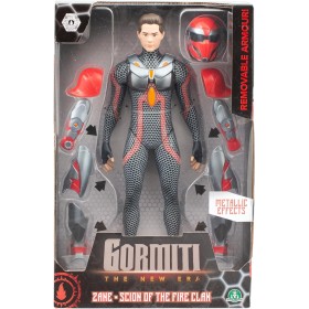 Giochi Preziosi GRV03400 Gormiti The New Era Scion del Fuoco Zane Articolato 27cm con Casco e Armatura Removibili Giochi Preziosi GRV03400 Gormiti The New Era Scion del Fuoco Zane Articolato 27cm con Casco e Armatura Removibili
