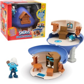 Giochi Preziosi PUF28000 I Puffi Casa di Inventore con 2 Personaggi Esclusivi elementi d'arredo Trasformabili e Adesivi Giochi Preziosi PUF28000 I Puffi Casa di Inventore con 2 Personaggi Esclusivi elementi d'arredo Trasformabili e Adesivi