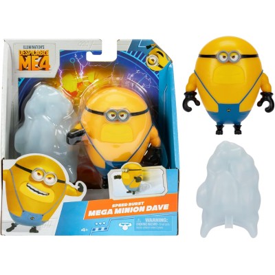 Giochi Preziosi MN404000 Minions Dave 10cm con Accessorio Esclusivo