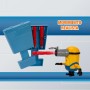 Giochi Preziosi MN403310 Minions Mel 10cm con Accessorio Esclusivo Spingi verso il basso la Testa per Sparare con il suo Blaster