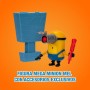 Giochi Preziosi MN403310 Minions Mel 10cm con Accessorio Esclusivo Spingi verso il basso la Testa per Sparare con il suo Blaster