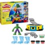 Hasbro F9826 Play-Doh Marvel Set distruggi e schiaccia di Hulk