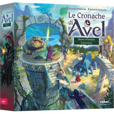 Asmodee 8127 Le Cronache di Avel: Nuove Avventure Espansione Gioco da Tavolo Edizione in Italiano