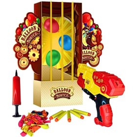 Rocco Giocattoli 21431728 Beblip Palloncino Buster con 1 Pistola Frecce Schiuma Due Modalità di Giochi 2-4 Giocatori Rocco Giocattoli 21431728 Beblip Palloncino Buster con 1 Pistola Frecce Schiuma Due Modalità di Giochi 2-4 Giocatori