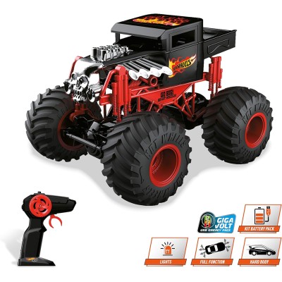 Mondo Motors 63648 Hot Wheels Monster Trucks BONE SHAKER con telecomando