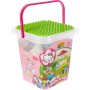 Unico Plus 5662-00HK Costruzioni Hello Kitty Secchio Grande 104pz