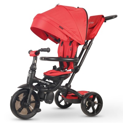 Triciclo per Bambini 6 in 1 Passeggino Evolutivo Prime con Sedile Girevole e reclinabile