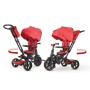 Triciclo per Bambini 6 in 1 Passeggino Evolutivo Prime con Sedile Girevole e reclinabile