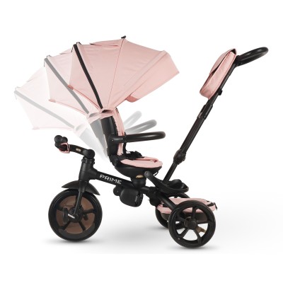 Triciclo per Bambini 6 in 1 Passeggino Evolutivo Prime con Sedile Girevole e reclinabile
