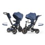 Triciclo per Bambini 6 in 1 Passeggino Evolutivo Prime con Sedile Girevole e reclinabile