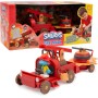 Giochi Preziosi PUF26000 I Puffi Camion dei Pompieri con Funzioni Realistiche Accessori e Puffo Esclusivo Incluso