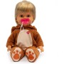 Giochi Preziosi CCBF3000 Cicciobello Teddy Bear 42cm Interattiva Piange Davvero con Ciuccio