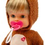 Giochi Preziosi CCBF3000 Cicciobello Teddy Bear 42cm Interattiva Piange Davvero con Ciuccio