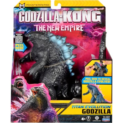 Giochi Preziosi MN305400 Godzilla Vs Kong Il Nuovo Impero Godzilla 16cm Articolato Trasformabile