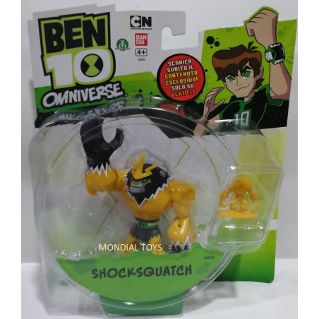 BEN 10 OMNIVERSE PERSONAGGIO SHOCKSQUATCH CCP36025