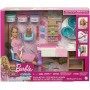 Mattel GJR84 Barbie alla Spa Playset con Bambola Cagnolino e Accessori