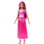 Mattel HLC27 Barbie Dreamtopia Bambola con gonna con coda da sirena e fermaglio unicorno