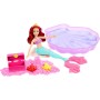 Mattel HWB39 Disney Princess Ariel Avventure in Piscina con sabbia rosa modellabile