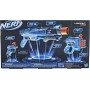 Hasbro F4178 NERF Elite 2.0 Loadout 3-Blaster Pack Technician DS-2 -Quadfire QS-4 - Ace SD-1 con 14 dardi