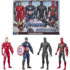 Hasbro E5863 Avengers Set 4 Personaggi Titan Hero
