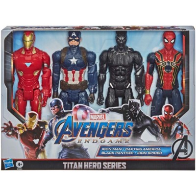 Hasbro E5863 Avengers Set 4 Personaggi Titan Hero