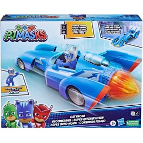 Hasbro F6213 PJ Masks Cat Racer Auto di Gattoboy con luci e Suoni