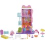 Mattel HHC18 Enchantimals Town House & Café Set con bambola e cucciolo