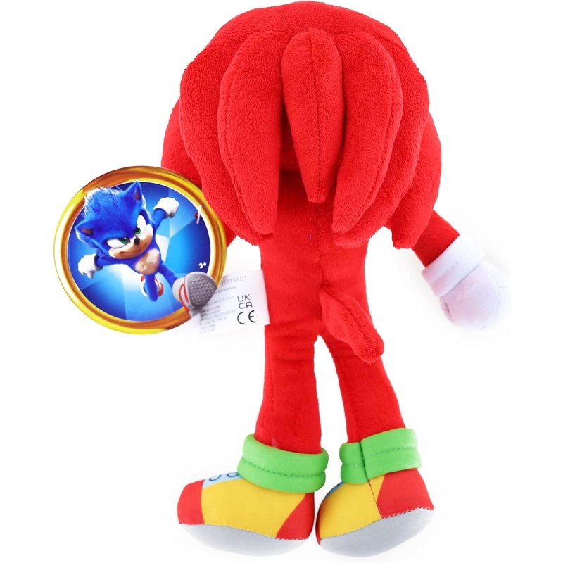 Pupazzo Sonic Peluche 12 Knuckles Plush Sonic The Hedgehog Sega