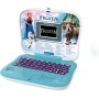 Clementoni 16823  Disney Frozen Laptop Computer Elettronico Parlante Italiano per Imparare Lettere Numeri e Nuove Parole