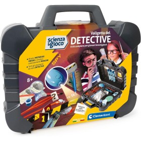 Clementoni 19386 Scienza e Gioco Lab Valigetta del Detective con Torcia UV Lente di Ingrandimento e Altri Strumenti Clementoni 19386 Scienza e Gioco Lab Valigetta del Detective con Torcia UV Lente di Ingrandimento e Altri Strumenti