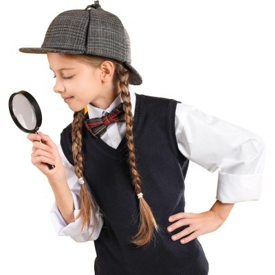 Ifundom Giocattolo Da Detective Con Microfono E Auricolare In Plastica Nera: Set Per Giochi Di Ruolo E Sviluppo Sociale - 2