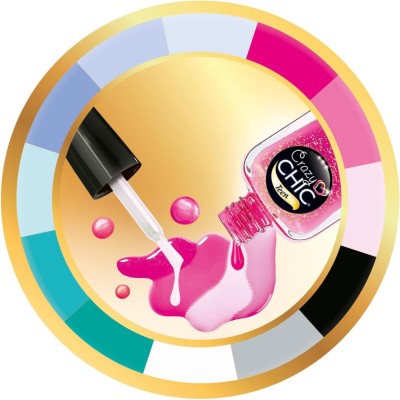 Clementoni 18784 Crazy Chic Nail Passion Kit Decorazione Unghie con Macchina Asciuga Smalto