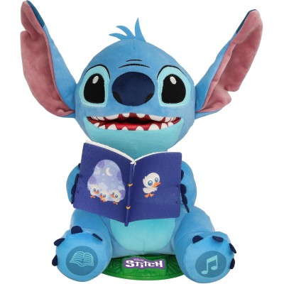 IMC Toys 490000 Stitch Storyteller Canta Canzoni e Racconta Storie in 3 lingue con Luce Notturna