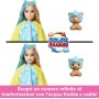 Mattel HRK25 Barbie Cutie Reveal Serie Amici Cuccioli Bambola con Costume da Delfino e 10 Accessori a Sorpresa Cambia Colore