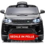 Auto Macchina Elettrica per Bambini 12V Land Rover Range Rover Discovery Sport con Sedile in Pelle Telecomando