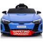 Auto Macchina Elettrica per Bambini 12V Audi RS e-Tron GT Sedile Pelle con Telecomando