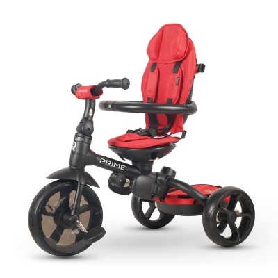 Triciclo Passeggino per Bambini New Prime 6 in 1 con PARAPIOGGIA