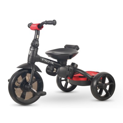 Triciclo Passeggino per Bambini New Prime 6 in 1 con PARAPIOGGIA