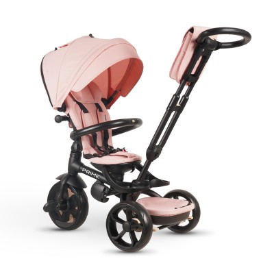 Triciclo Passeggino per Bambini New Prime 6 in 1 con PARAPIOGGIA