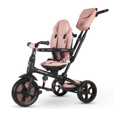 Triciclo Passeggino per Bambini New Prime 6 in 1 con PARAPIOGGIA