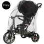 Triciclo Passeggino per Bambini New Prime 6 in 1 con Parapioggia