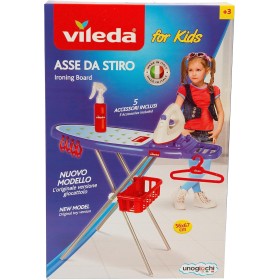 Grandi Giochi IAM01300 Asse da Stiro Vileda con 6 Accessori Inclusi Grandi Giochi IAM01300 Asse da Stiro Vileda con 6 Accessori Inclusi