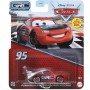 Mattel HTY00 Disney Cars Global Racers Cup Saetta McQueen in scala 1:55