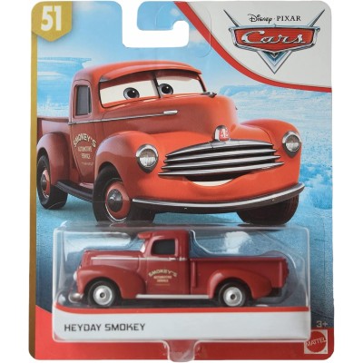 Mattel FLM36 Disney Pixar Cars: Doc's Racing Days - Heyday Smokey