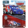 Mattel HTY12 Disney Cars Global Racers Cup Raoul Caroule in scala 1:55