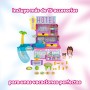 Famosa PNY74000 Pinypon Hotel 5 Stelle con 2 Personaggi e accessori